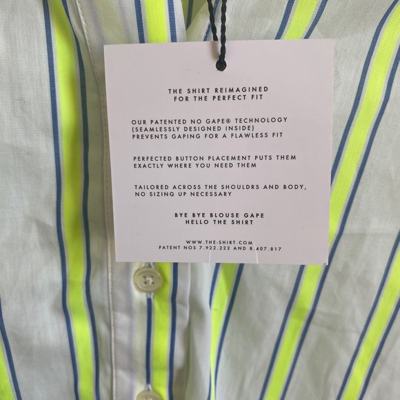 THE SHIRT by Rochelle Behrens Striped Button-Down Blouse - Picture 3 of 15